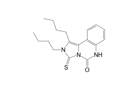 1,2-Dibutyl-2,3-dihydro-3-thioxoimidazo[1,5-c]quinazolin-5(6H)-one
