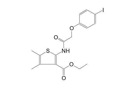3-thiophenecarboxylic acid, 2-[[(4-iodophenoxy)acetyl]amino]-4,5-dimethyl-, ethyl ester