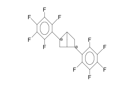 2,5-Di-pentafluoro-phenyl-2,5-norbornyl dication