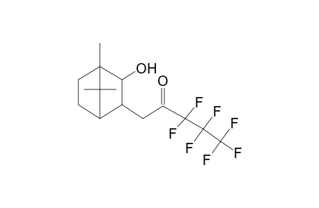 3,3,4,4,5,5,5-Heptafluoro-1-(3-hydroxy-4,7,7-trimethylbicyclo[2.2.1]hept-2-yl)-2-pentanone