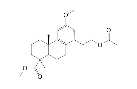 Methyl 2-[14-Methyl 12-methoxypodocarpa-8,11,13-triene-19-oate)]ethyl acetate