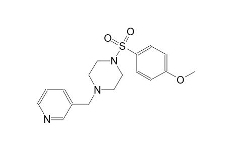 methyl 4-{[4-(3-pyridinylmethyl)-1-piperazinyl]sulfonyl}phenyl ether