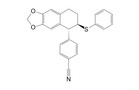 ((5R,6R)-5-(4-Cyanophenyl)-6-(phenylthio)-5,6,7,8-tetrahydronaphtho[2,3-d]-1,3-dioxole
