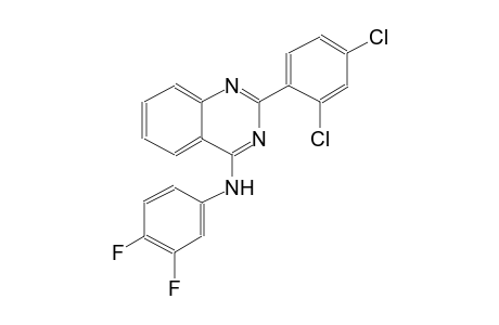 N-[2-(2,4-dichlorophenyl)-4-quinazolinyl]-N-(3,4-difluorophenyl)amine