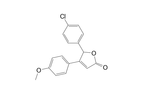 5-(4-Chlorophenyl)-4-(4-methoxyphenyl)furan-2(5H)-one