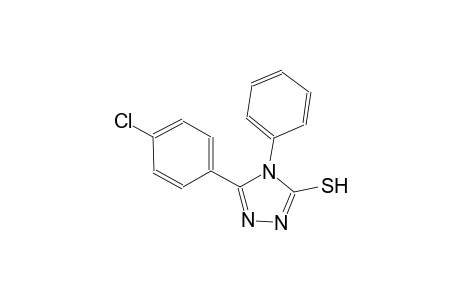 4H-1,2,4-triazole-3-thiol, 5-(4-chlorophenyl)-4-phenyl-