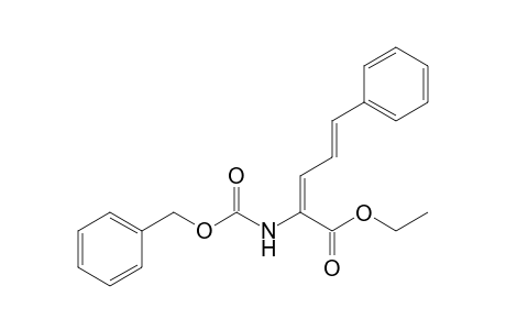 (E)-Ethyl 2-(benzyloxycarbonylamino)-5-phenylpenta-2,4-dienoate
