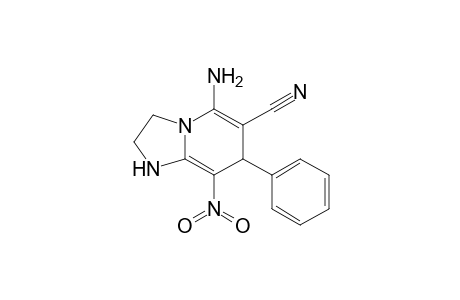 5-Amino-8-nitro-7-phenyl-1,2,3,7-tetrahydroimidazo[1,2-a]pyridine-6-carbonitrile