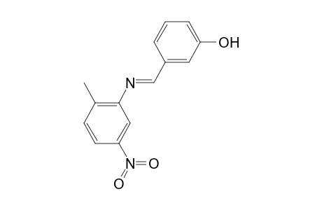 3-[(2-Methyl-5-nitro-phenylimino)-methyl]-phenol