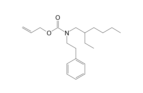 Carbonic acid, monoamide, N-(2-phenylethyl)-N-(2-ethylhexyl)-, allyl ester
