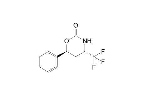 (trans)-6-Phenyl-4-(trifluoromethyl)-1,3-oxazinan-2-one