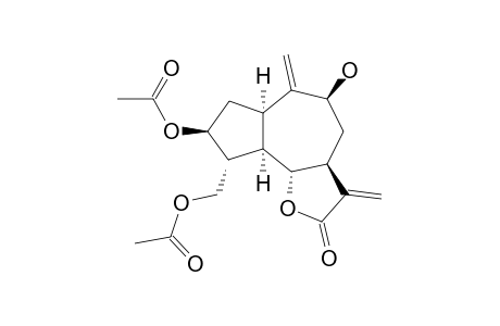 3,15-DI-O-ACETYL-9-BETA-HYDROXYAMPHORICARPOLIDE