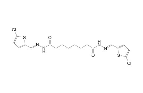 N'~1~,N'~8~-bis[(E)-(5-chloro-2-thienyl)methylidene]octanedihydrazide