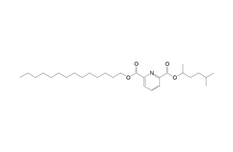 2,6-Pyridinedicarboxylic acid, 5-methylhex-2-yl tetradecyl ester