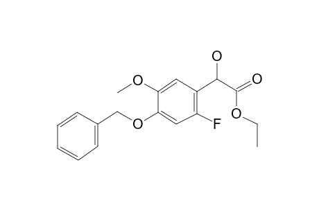 Ethyl [4-(benzyloxy)-2-fluoro-5-methoxyphenyl](hydroxy)acetate