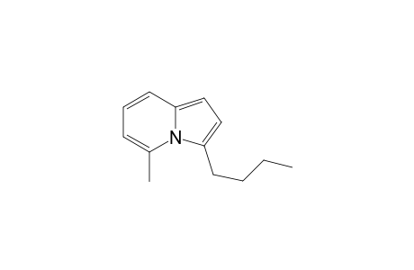 3-Butyl-5-methylindolizine
