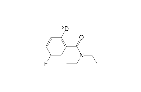 N,N-diethyl-6-deuterio-3-fluorobenzamide