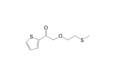 2-(2-Methylsulfanylethoxy)-1-thiophen-2-yl-ethanone