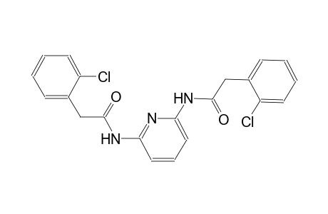 2-(2-chlorophenyl)-N-(6-{[(2-chlorophenyl)acetyl]amino}-2-pyridinyl)acetamide