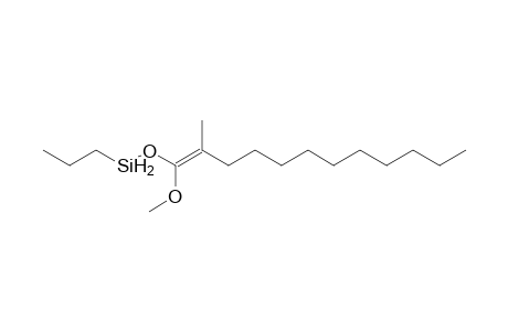 1-Methoxy-1-propylsilyloxy-2-methyldodeca-1-ene