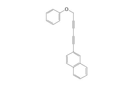 2-(5-Phenoxypenta-1,3-diyn-1-yl)naphthalene