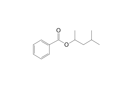 Benzoic acid, 4-methylpent-2-yl ester