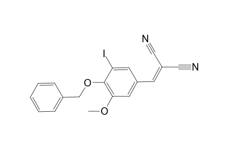 2-(4-Benzyloxy-3-iodo-5-methoxy-benzylidene)-malononitrile