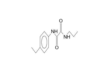 N-propyl-N'-(4-ethylphenyl)oxalamide