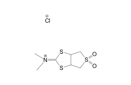 2-(N,N-DIMETHYL)-IMINO-5,5-DIOXOPERHYDROTHIENO-[3.4-D]-1,3-DIOTHIOLAN_CHLORIDE