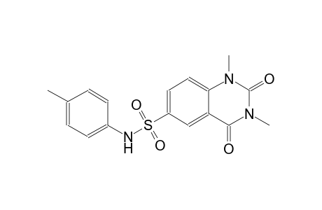 1,3-dimethyl-N-(4-methylphenyl)-2,4-dioxo-1,2,3,4-tetrahydro-6-quinazolinesulfonamide