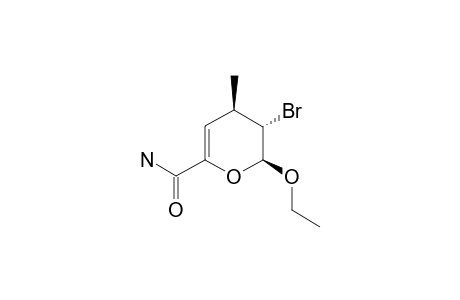 3-BROMO-2-ETHOXY-4-METHYL-3,4-DIHYDRO-2H-PYRAN-6-AMIDE