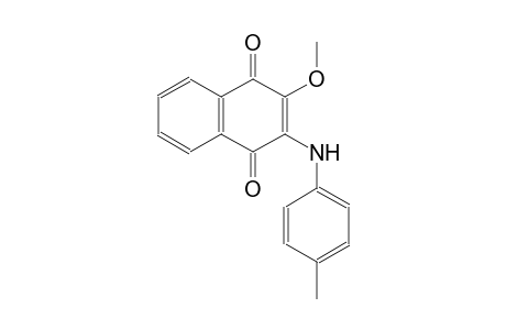 2-methoxy-3-(4-toluidino)naphthoquinone