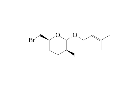 (2S*, 3S*, 6S*)-6-bromomethyl-3-iodo-2-prenyloxy-tetrahydro-2H-pyran