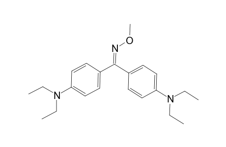 Methanone, bis[4-(diethylamino)phenyl]-, O-methyloxime