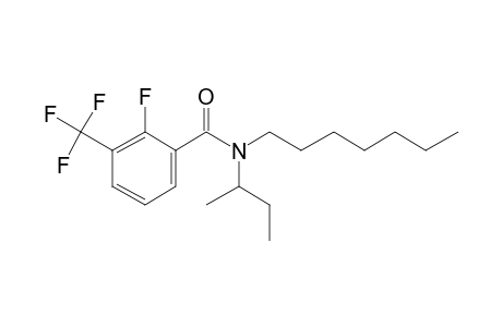 Benzamide, 2-fluoro-3-trifluoromethyl-N-(2-butyl)-N-heptyl-