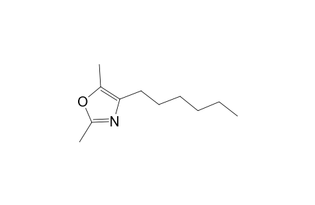 Oxazole, 4-hexyl-2,5-dimethyl-