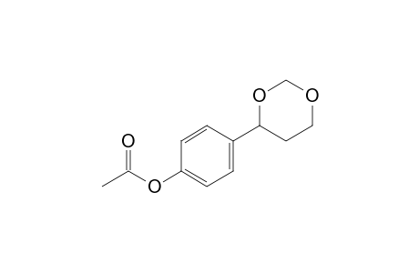 4-(4-Acetoxyphenyl)-1,3-dioxane