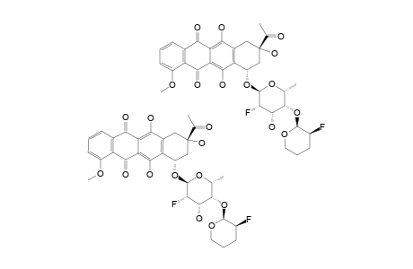 7-O-[2,6-DIDEOXY-2-FLUORO-4-O-(3-FLUOROTETRAHYDROPYRAN-2-YL)-ALPHA-L-TALOPYRANOSYL]-DAUNOMYCINONE