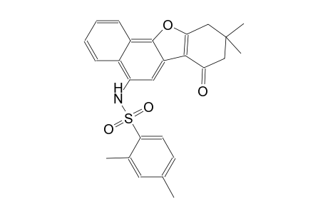 benzenesulfonamide, 2,4-dimethyl-N-(7,8,9,10-tetrahydro-9,9-dimethyl-7-oxonaphtho[1,2-b]benzofuran-5-yl)-