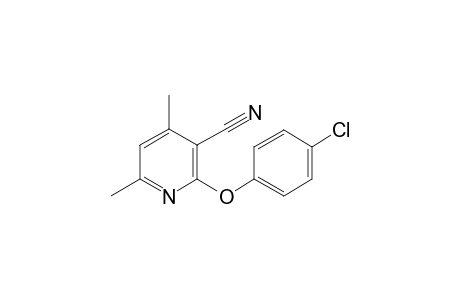 Pyridine-3-carbonitrile, 2-(4-chlorophenoxy)-4,6-dimethyl-