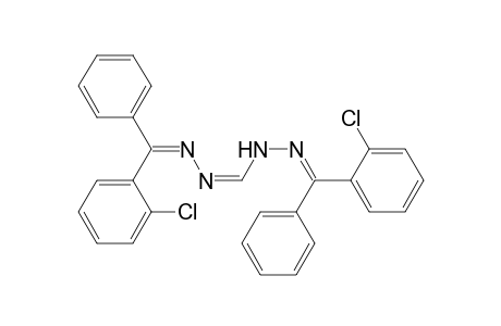 Hydrazinecarboxaldehyde, [(2-chlorophenyl)phenylmethylene]-, [(2-chlorophenyl)phenylmethylene]hydrazone