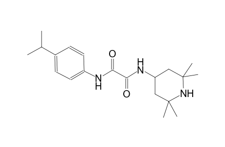 ethanediamide, N~1~-[4-(1-methylethyl)phenyl]-N~2~-(2,2,6,6-tetramethyl-4-piperidinyl)-