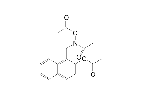 2-Acetoxy-1-[(N-acetoxy-N-acetyl)aminomethyl]naphthalene