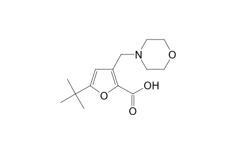 5-tert-Butyl-3-(4-morpholin-4-iumylmethyl)-2-furancarboxylate