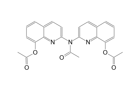 2-{acetyl[8-(acetyloxy)-2-quinolinyl]amino}-8-quinolinyl acetate