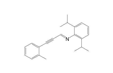 1-(2,6-Diisopropylphenylimino)-3-(2-tolyl)prop-2-yne