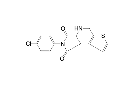 1-(4-chlorophenyl)-3-[(2-thienylmethyl)amino]-2,5-pyrrolidinedione