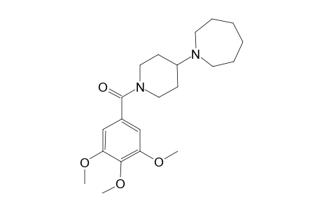 (4-Azepan-1-ylpiperidin-1-yl)(3,4,5-trimethoxyphenyl)methanone