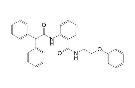 2-[(diphenylacetyl)amino]-N-(2-phenoxyethyl)benzamide