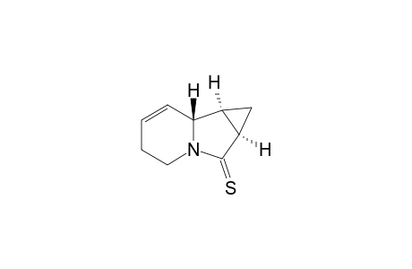 (1aR*,7aS*,7bR*)-(+-)-1,1a,4,5,7a,7b-Hexahydro-2H-cycloprop[a]indolizin-2-thine